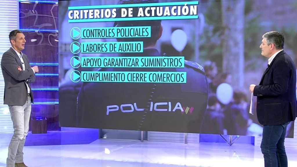Criterios de actuación bajo el mando único