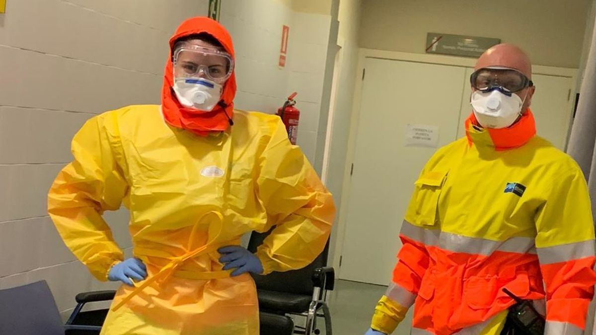 Técnicos en emergencias sanitarias: Lo estamos dando todo para combatir la  epidemia - NIUS