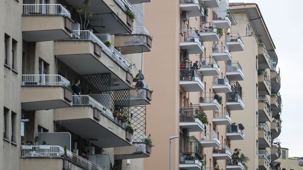 Un balcón para quererse durante la cuarentena