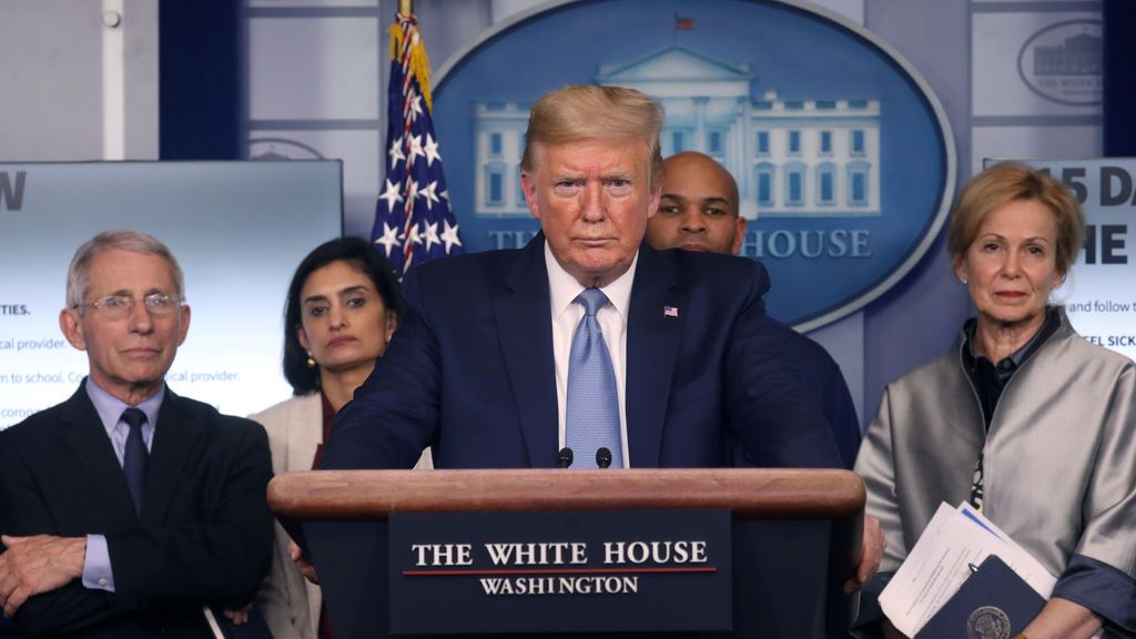 El plan de Trump contra el coronavirus: mandará cheques a las casas de los afectados El plan de Trump contra el coronavirus: mandará cheques a las casas de los afectados