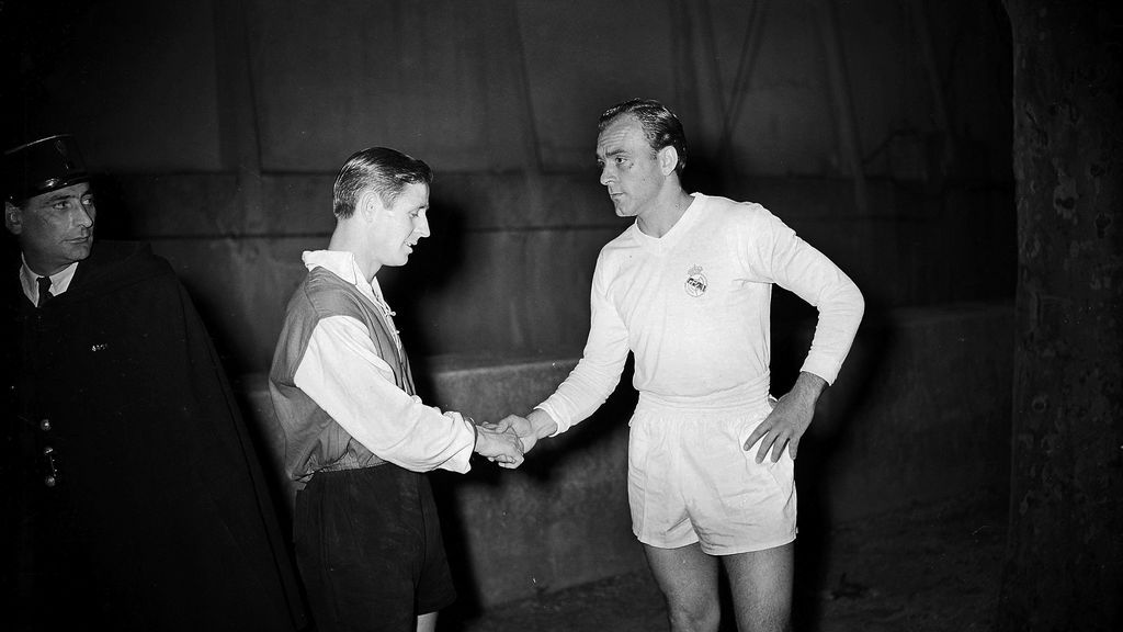 Di stéfano en el Real Madrid