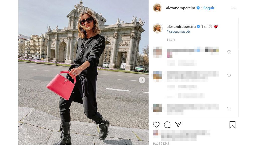 El streetstyle de Alexandra Pereira.