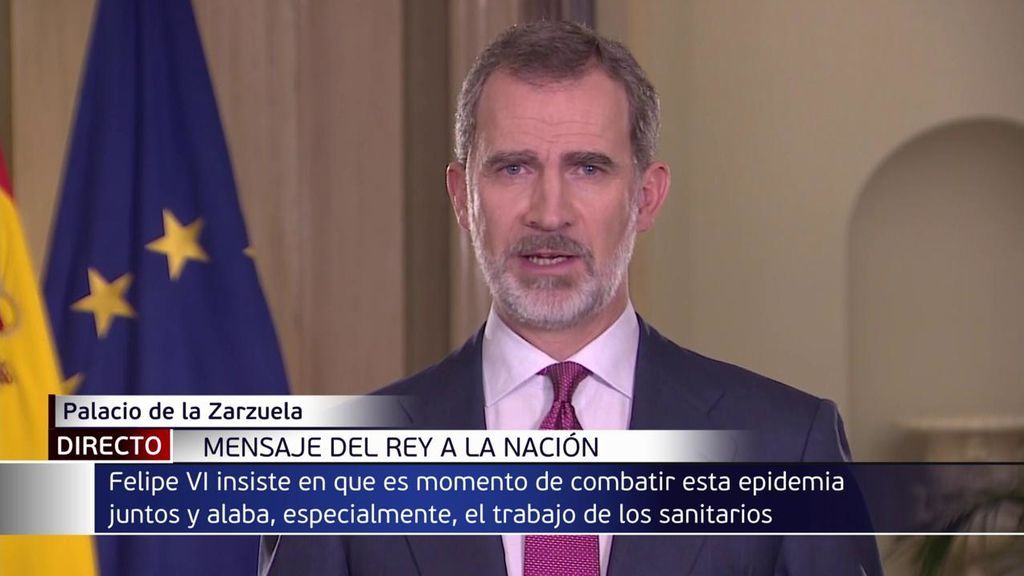 El Rey agradece su servicio a los sanitarios: "Sois nuestra primera línea de defensa"