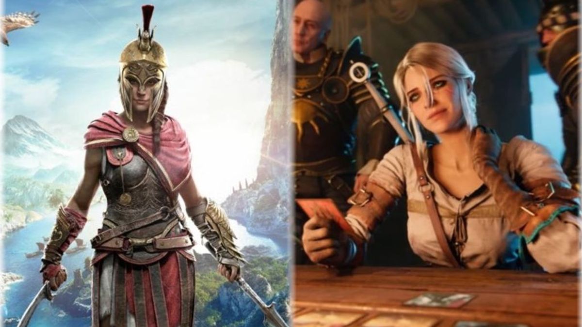 Assassin's Creed Odyssey y GWENT: The Witcher Card Game