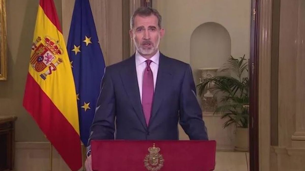 El discurso del Rey Felipe VI: "Todos los españoles pueden sentirse protegidos por el Estado"