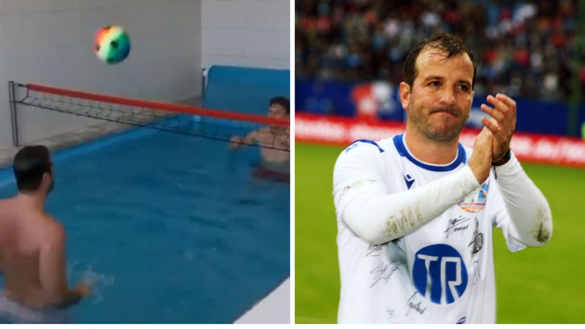 Van der Vaart invita a sus seguidores a quedarse en casa y la gente explota: "Sí, ahora lo hago en mi bañera"