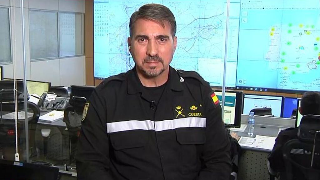 José Manuel Cuesta explica qué hace la UME: “Desinfección de zonas críticas o apoyo al transporte”