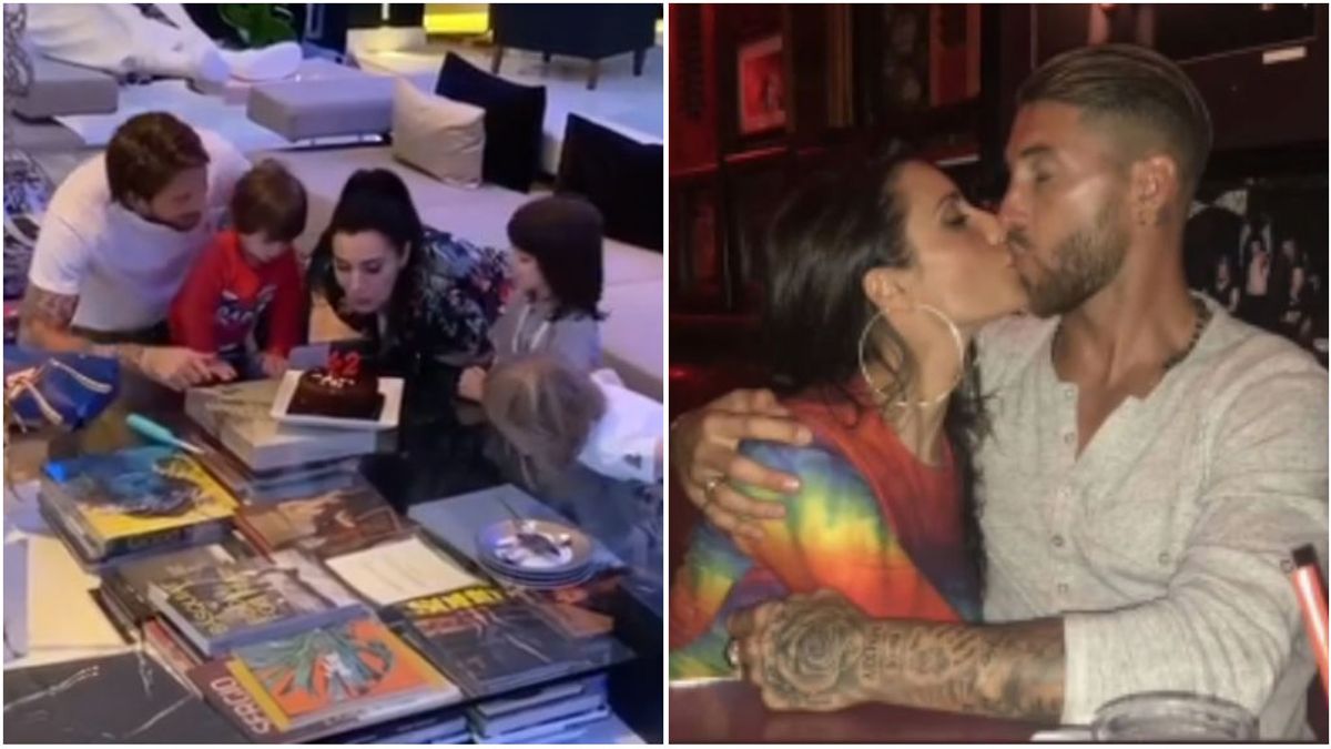 Sergio Ramos y sus hijos celebran el cumpleaños de Pilar Rubio en cuarentena: “El mejor regalo es estar cerca”