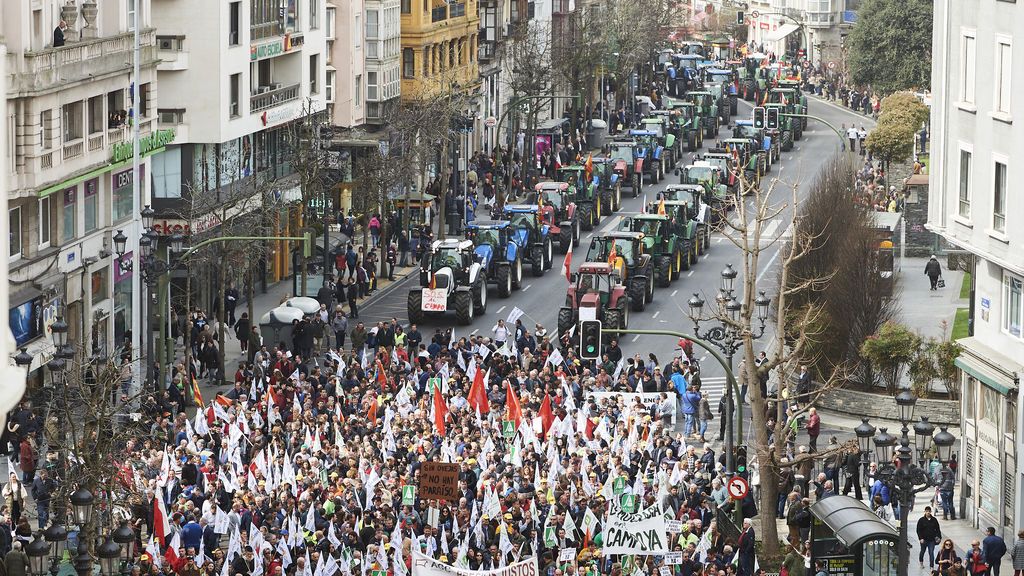 Manifestación agricultores