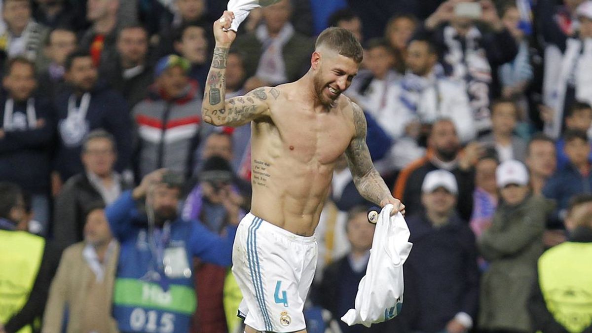 Sergio Ramos presume de cuerpo tras machacarse en cuarentena: "Finito, respira"