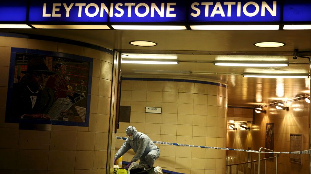 Estación de metro en Londres