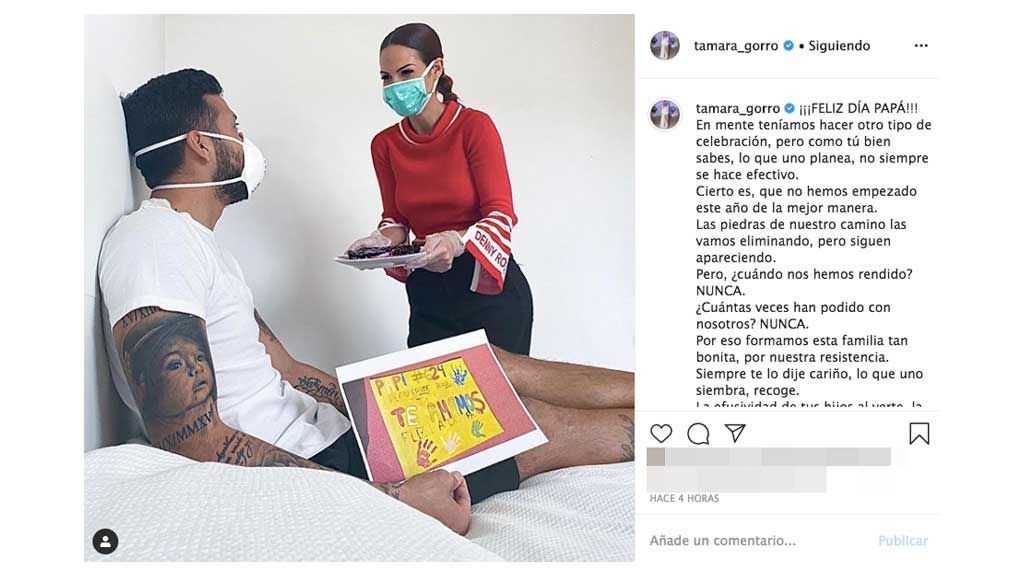 Tamara Gorro y Ezequiel llevan quince días de estricta cuarentena