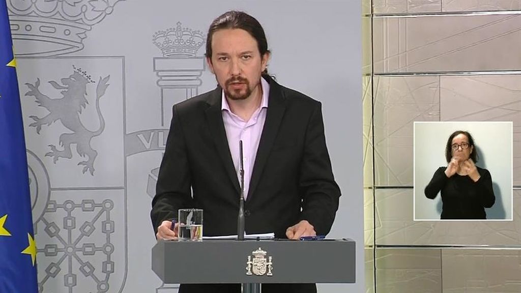 Iglesias sobre las caceroladas contra la monarquía: "Este Gobierno va a defender la libertad de expresión"