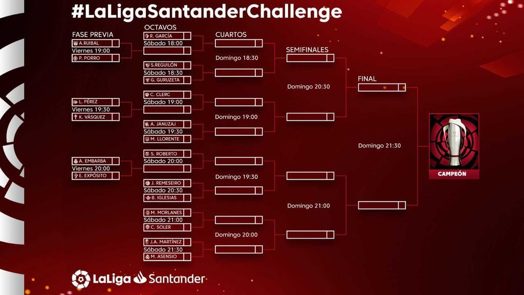 Dónde y cuándo ver el torneo 'LaLiga Santander Challenge': el torneo benéfico organizado por Ibai Llanos Dónde y cuándo ver el torneo 'LaLiga Santander Challenge': el torneo benéfico organizado por Ibai Llanos