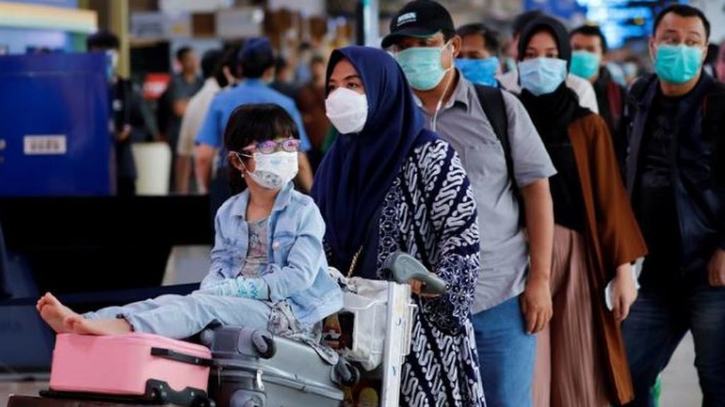 Aeropuerto de Jakarta, en Indonesia