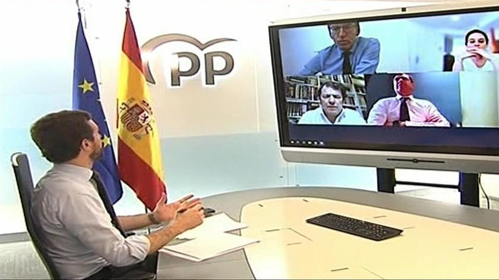 Casado pide al Gobierno "lealtad en las dos direcciones" porque la Fiscalía sólo investiga los geriátricos del PP Casado pide al Gobierno "lealtad en las dos direcciones" porque la Fiscalía sólo investiga los geriátricos del PP