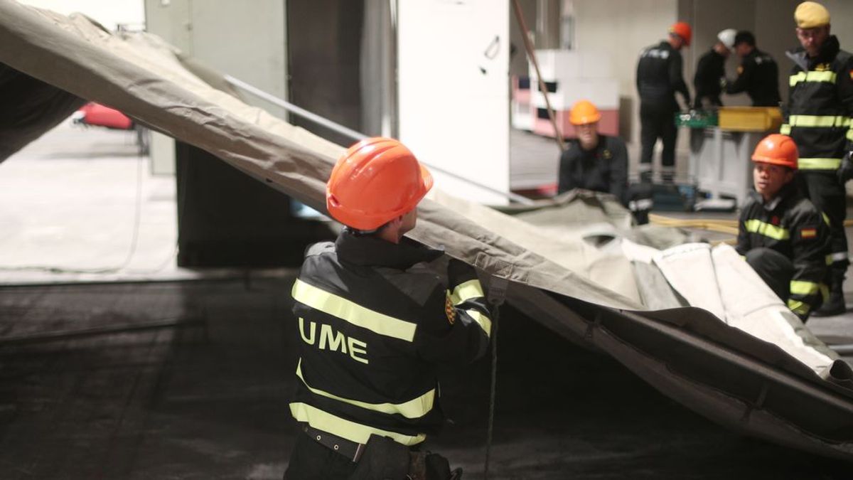 Madrid montará un hospital con 5.500 camas y UCI en Ifema con apoyo de la UME