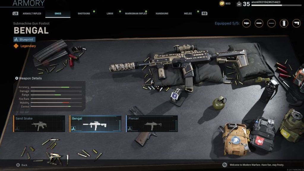 MP7 Warzone