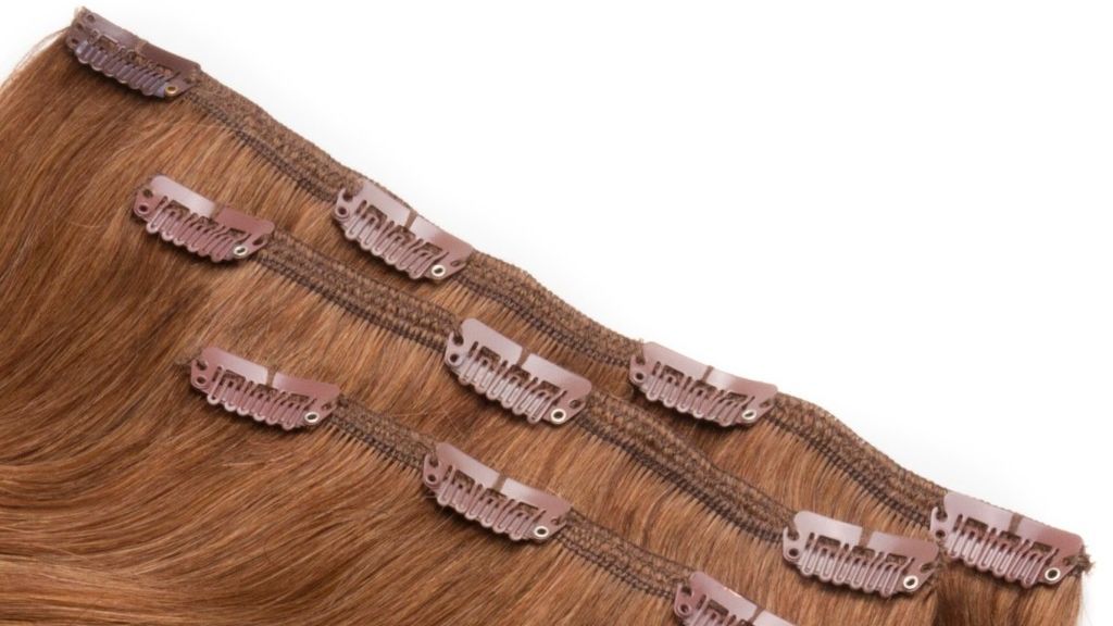 Las extensiones que se colocan mediante clip.