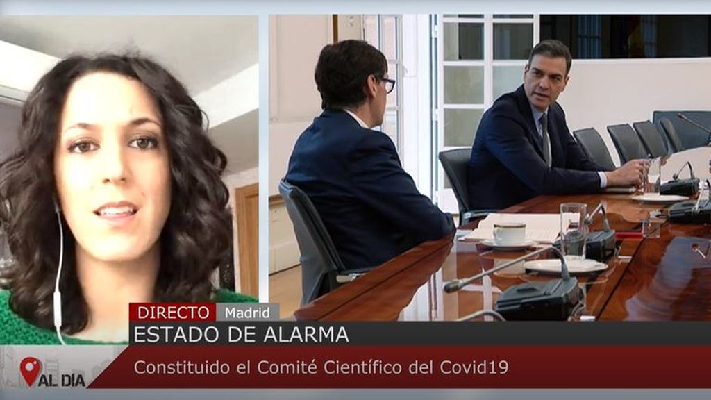 Pedro Sánchez se reúne con el Comité Científico del Covid19