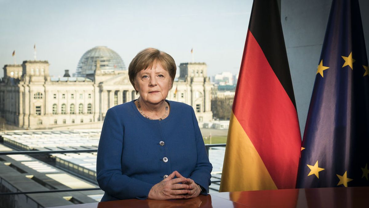 Merkel, en cuarentena preventiva por riesgo de coronavirus