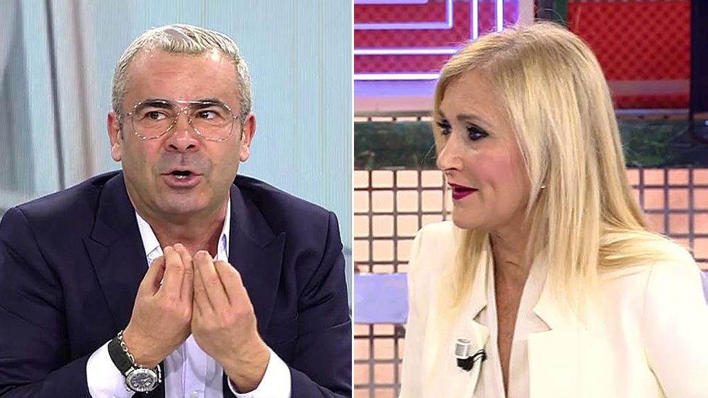 Choque de opiniones entre Jorge Javier y Cristina Cifuentes