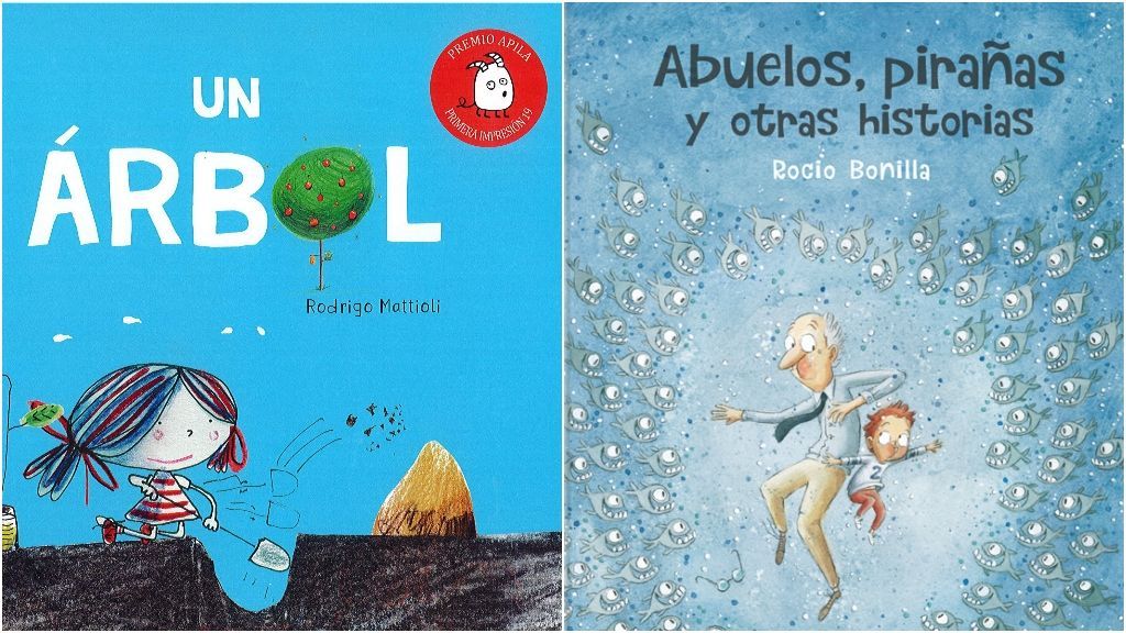 'Un árbol' y 'Abuelos, pirañas y otras historias'.