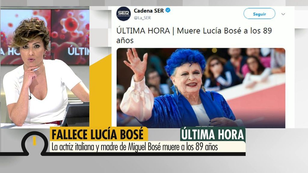 Muere Lucía Bosé a los 89 años