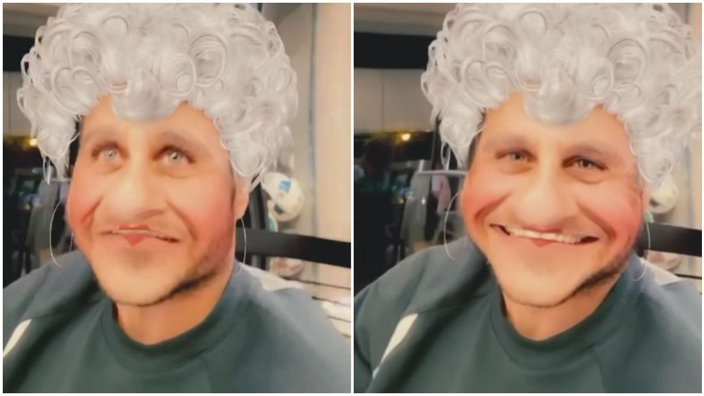 Joaquín, con un ‘filtro de abuela’, es entrevistado por su mujer y es un parar de reír: “Siento una sensación de agobio” Joaquín, con un ‘filtro de abuela’, es entrevistado por su mujer y es un parar de reír: “Siento una sensación de agobio”