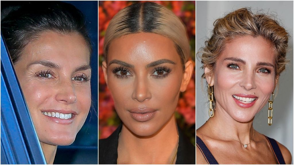 La reina Letizia, Kim Kardashian y Elsa Pataky utilizan extensiones de pestañas.