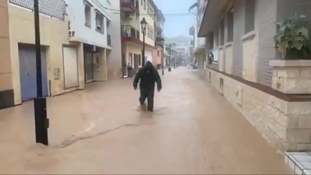 Zonas de Murcia sufren inundaciones en plena cuarentena