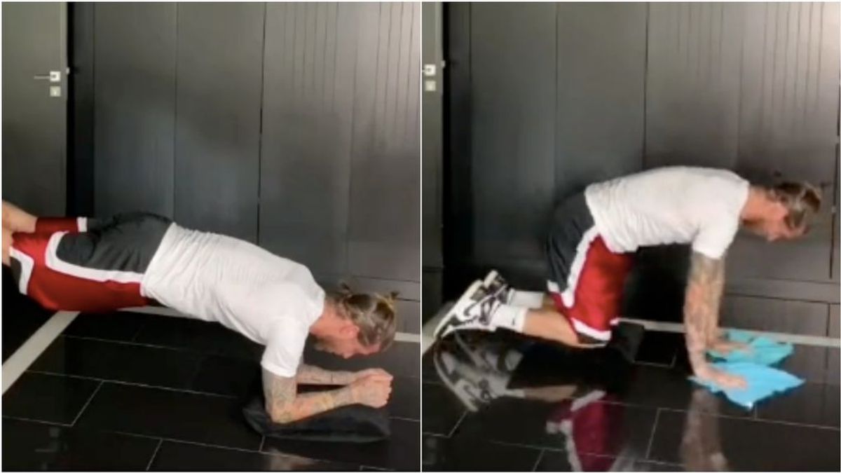Sergio Ramos ofrece una clase privada de ejercicios para entrenar durante la cuarentena: "En casa sin ideas"