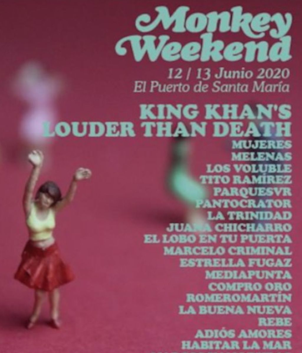 Cartel anunciador del Monkey Weekend