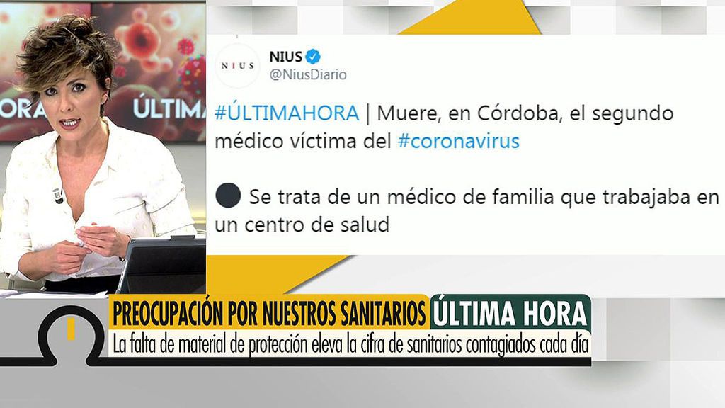 Dos médicos fallecen tras contagiarse en su lucha contra el coronavirus
