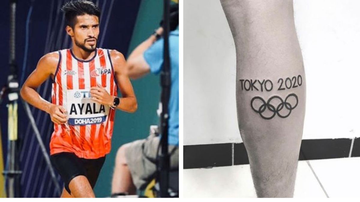 Un atleta se tatúa el logo de los Juegos Olímpicos de Tokio 2020 y ahora pide ayuda para borrarlo