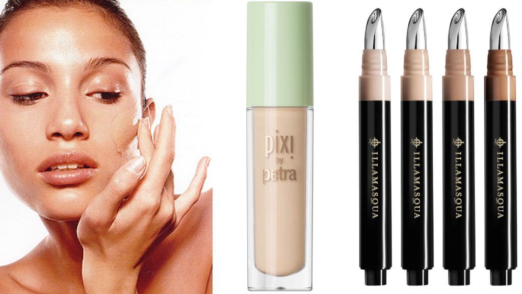 Los correctores Pat Away de Pixi y Skin Base de Illamasqua.