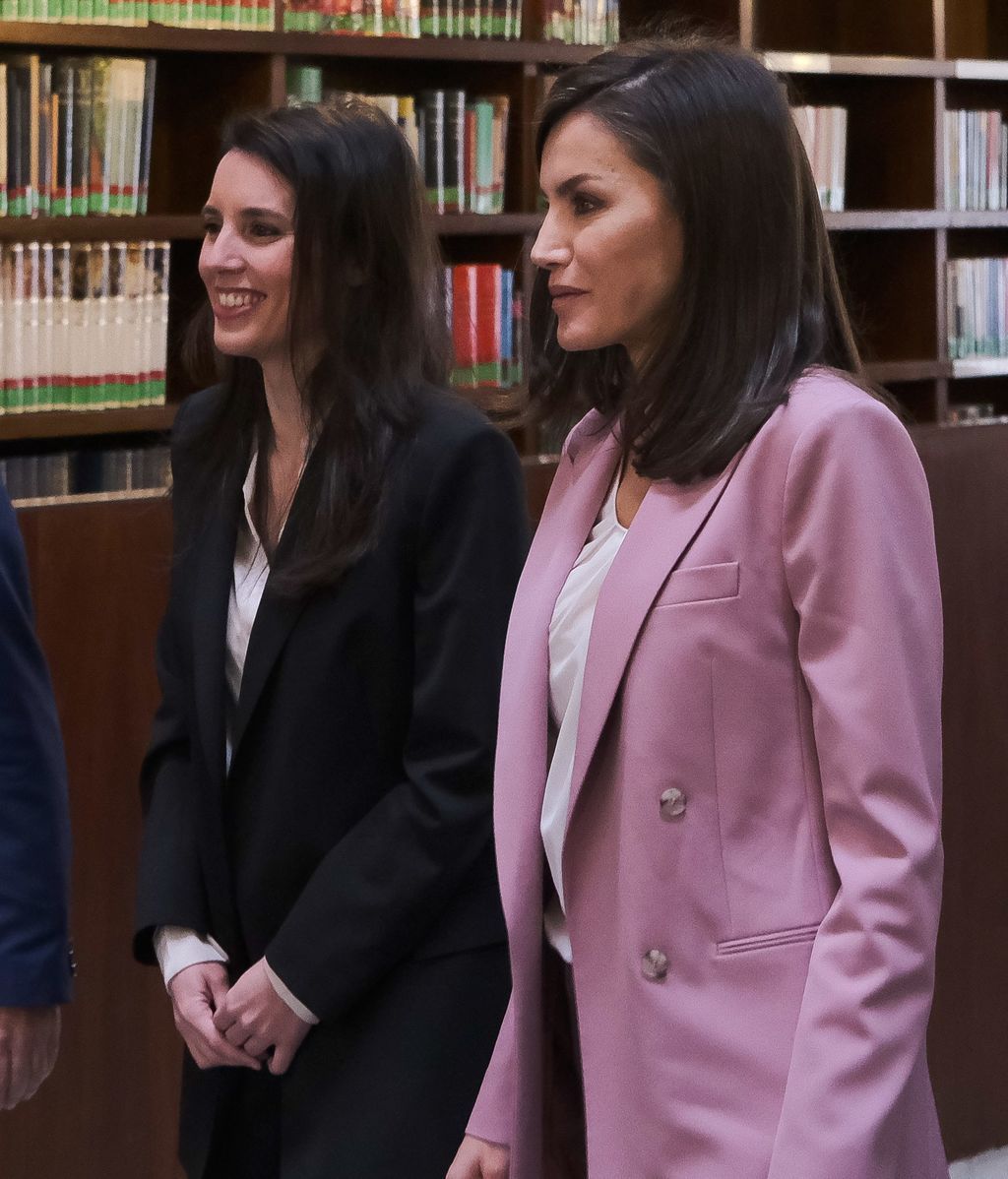 El encuentro de Letizia e Irene Montero se produjo el 6 de marzo