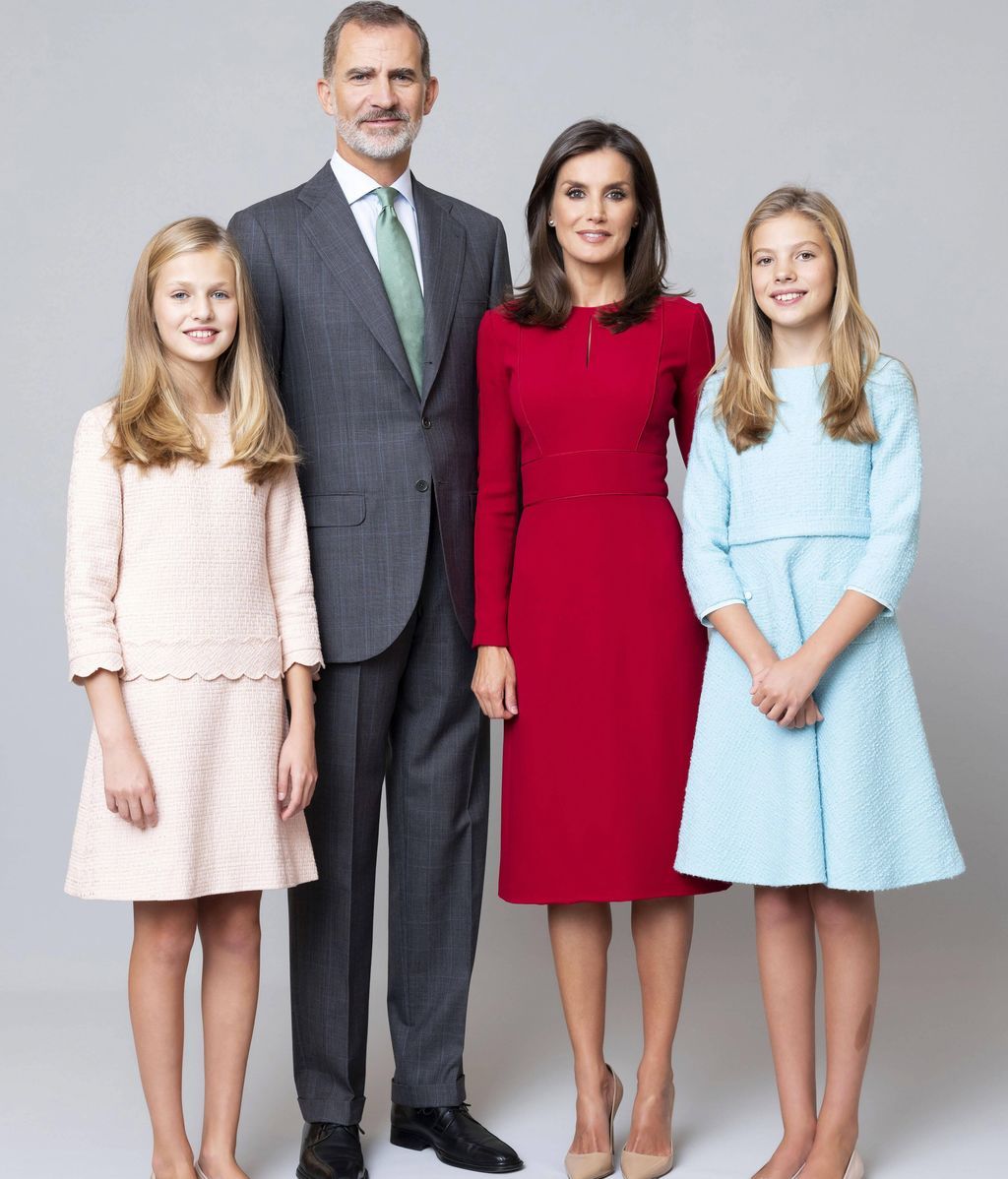Foto oficial de la familia real