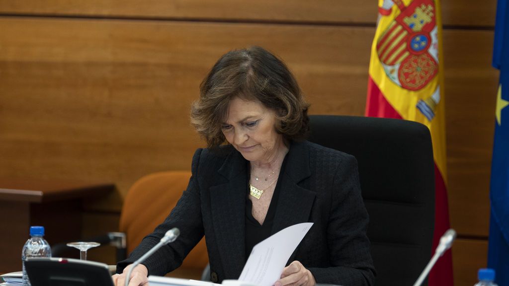 La vicepresidenta Carmen Calvo recibe el alta por coronavirus La vicepresidenta Carmen Calvo recibe el alta por coronavirus