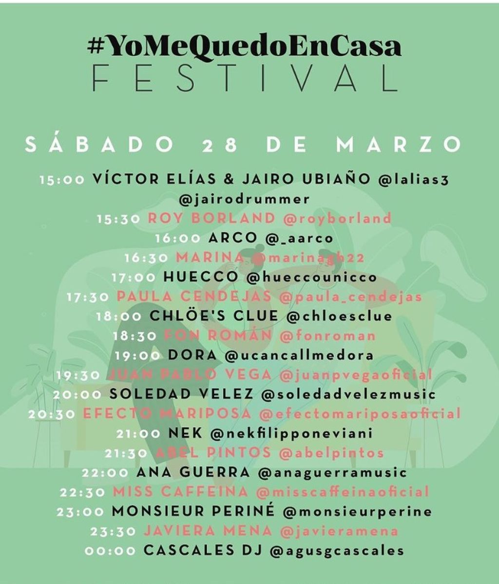 horario sabado