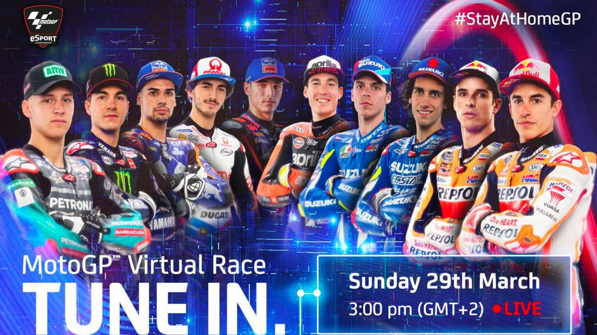 Habrá carrera de MotoGP este domingo, aunque será virtual