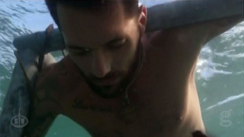 Barranco en la prueba de apnea