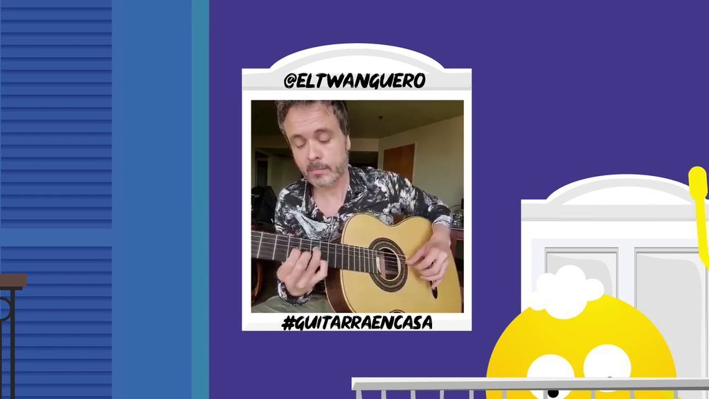 La sensibilidad de @ELTWANGUERO nos emociona a través de su guitarra.