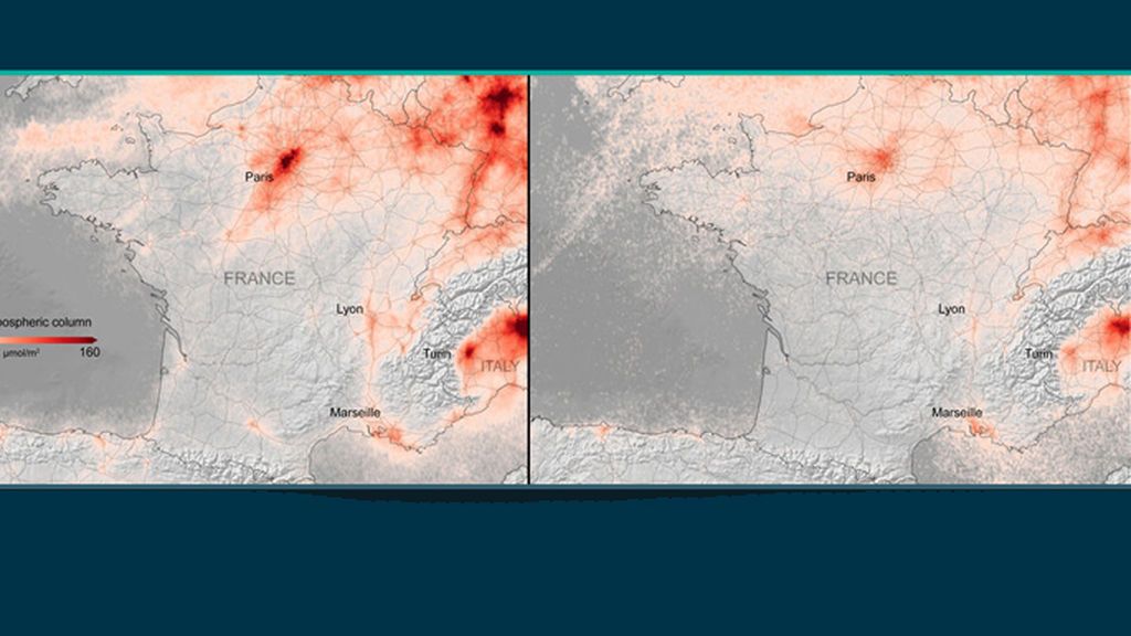 Descenso de la contaminación en Europa