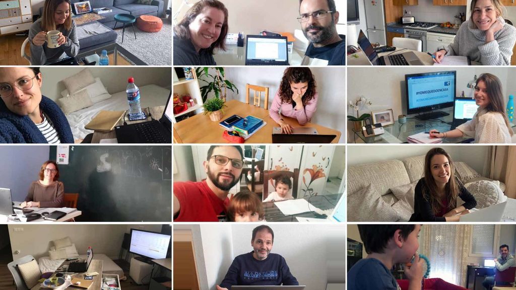 'Mi despacho en casa' o el nuevo lugar de trabajo de millones de españoles 'Mi despacho en casa' o el nuevo lugar de trabajo de millones de españoles