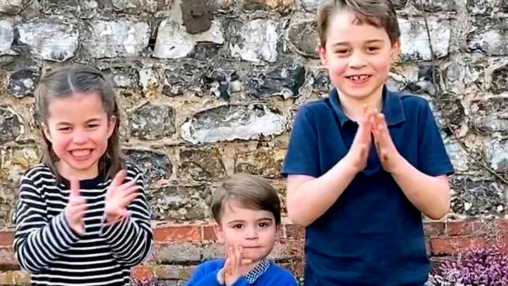 Los 'mini Royals' dan ejemplo: el aplauso de los hijos de Kate Middleton a los sanitarios del coronavirus Los 'mini Royals' dan ejemplo: el aplauso de los hijos de Kate Middleton a los sanitarios del coronavirus