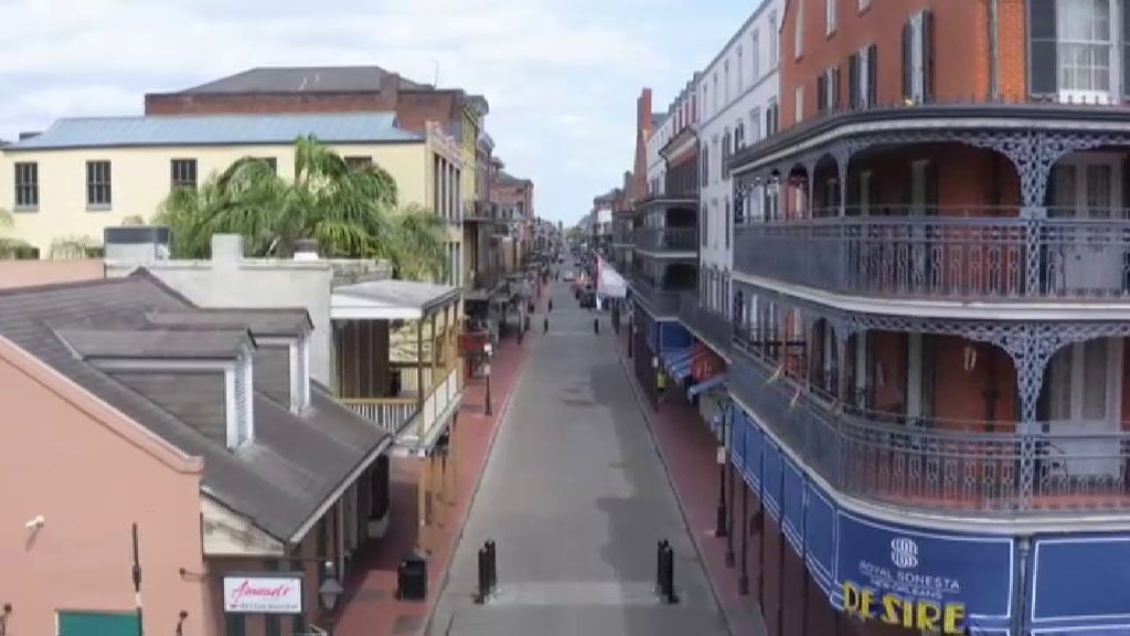 Nueva Orleans se convierte en una ciudad fantasma a causa de la incidencia del coronavirus