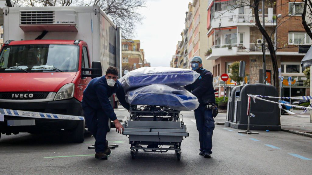 España sufre el peor día de nuevas muertes por coronavirus, con 769 muertos más España sufre el peor día de nuevas muertes por coronavirus, con 769 muertos más