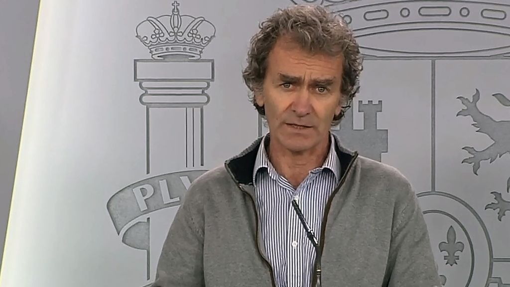 Rueda de prensa del director de alertas sanitarias, Fernando Simón