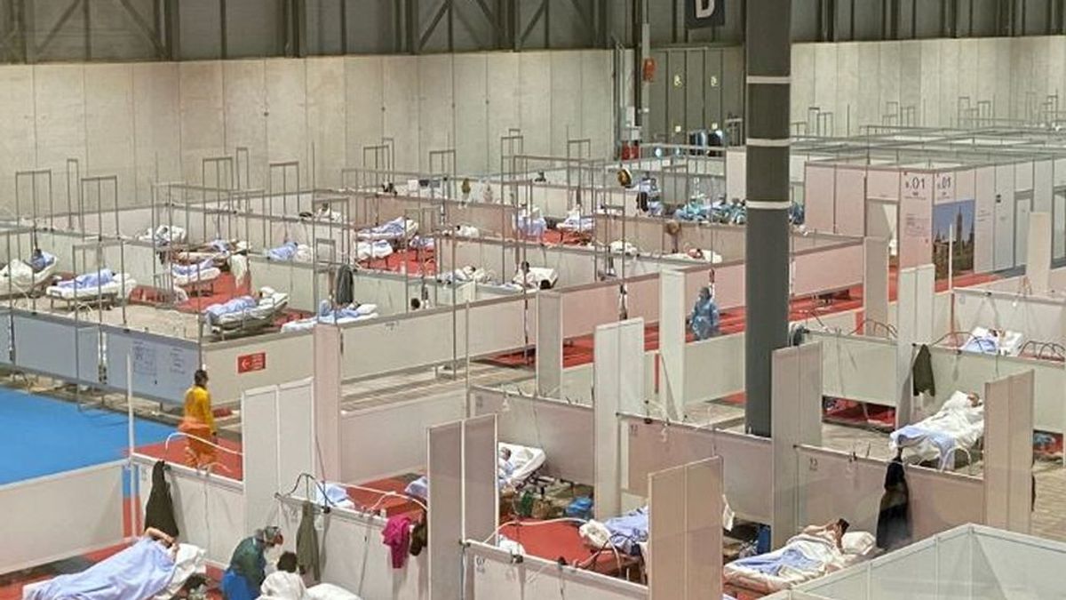 Madrid prevé abrir este lunes el pabellón 7 de Ifema y llegar a atender a 1.300 pacientes el jueves